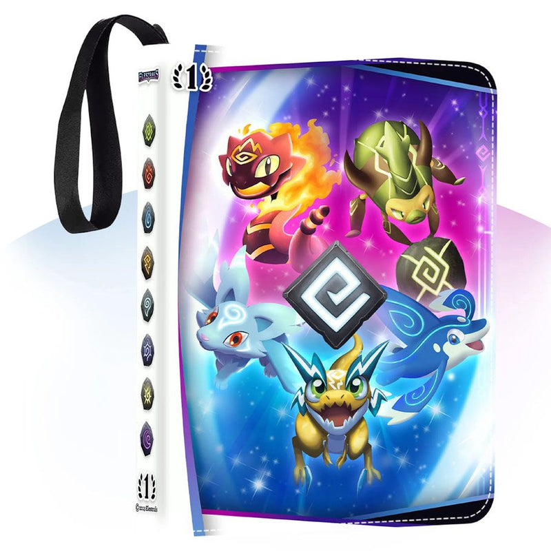Binder: 9-Pocket: Zippered: Elestrals: Base Set