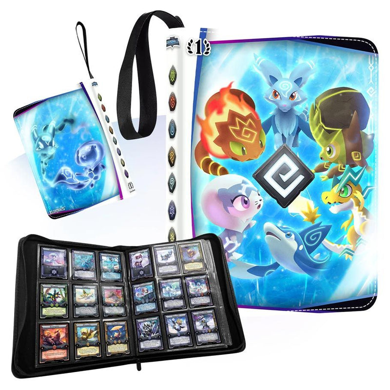Binder: 9-Pocket: Zippered: Elestrals: Frostfall