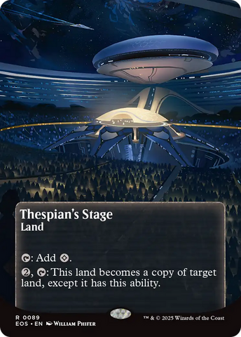 Thespian's Stage (0089) (Borderless) [Edge of Eternities: Stellar Sights]
