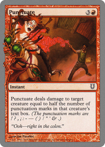 Punctuate [Unhinged]