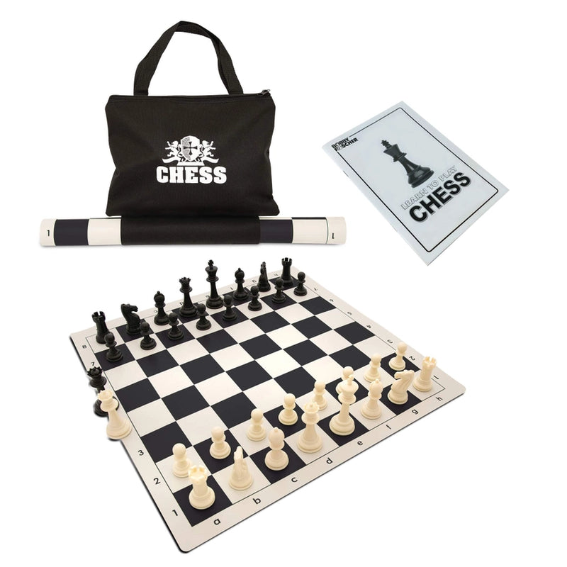 WE Games Best Value Tournament Chess Set - 20 inch