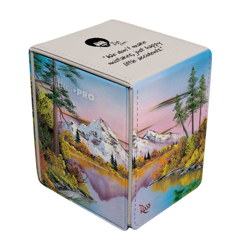 Ultra PRO: Alcove Flip Deck Box - Bob Ross (Mighty Mountain Lake)