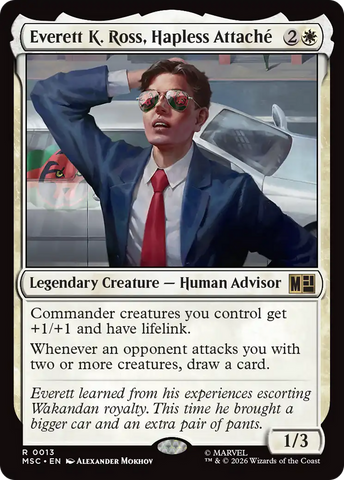 Everett K. Ross, Hapless Attache [Marvel Super Heroes Commander]