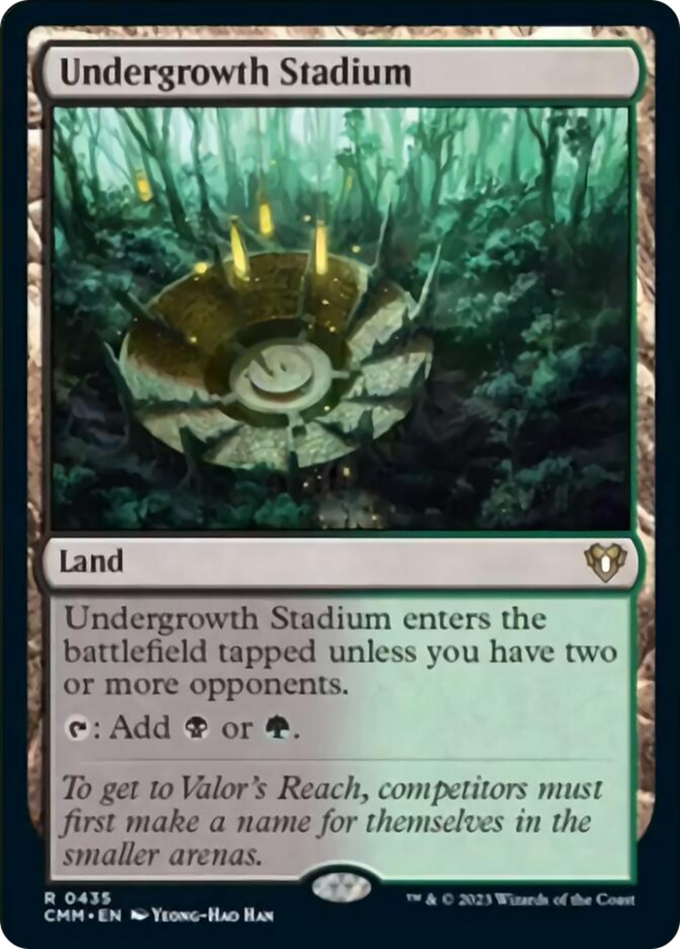 Undergrowth Stadium [Commander Masters]