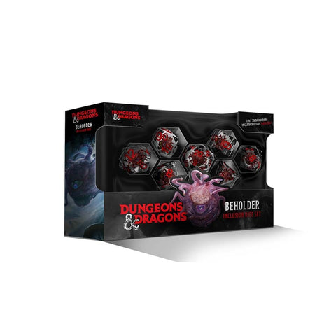 FANROLL: Dungeons and Dragons: Beholder Resin Dice Set