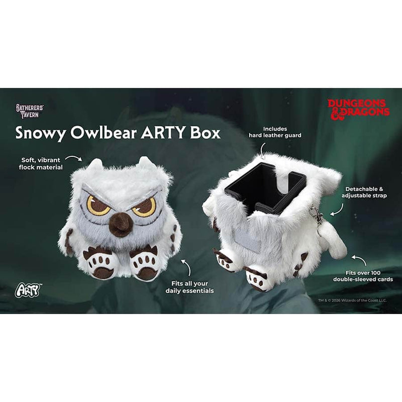 Gatherer's Tavern Arty Deck Box - Snowy Owlbear