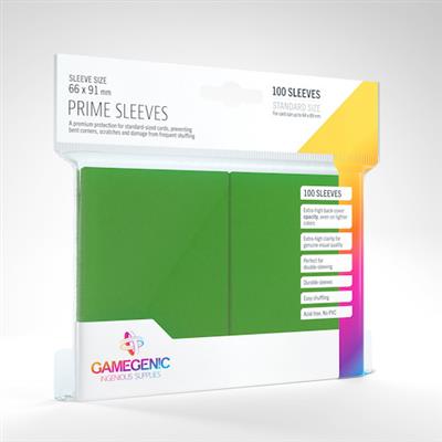 Gamegenic Matte Sleeves: Green (100)