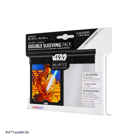 Star Wars Unlimited: Double Sleeving Pack (Luke Skywalker)