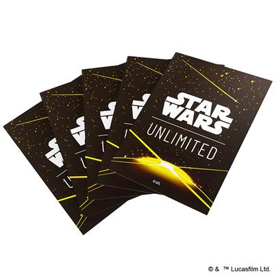 Star Wars Unlimited Art Sleeves: Yellow Back (60)