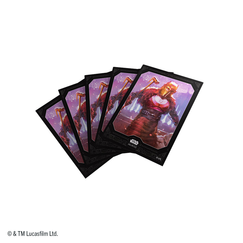 Star Wars: Unlimited Premium Art Sleeves - The Armorer