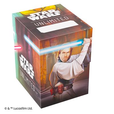 Star Wars Unlimited Deck Box: Soft Crate (Obi-Wan/Darth Maul)