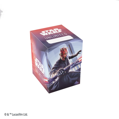 Star Wars Unlimited Deck Box: Soft Crate (Darth Maul)