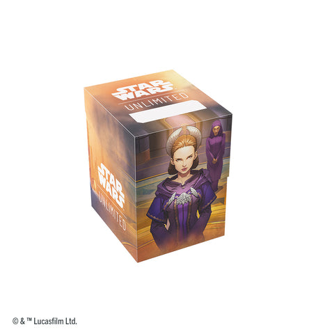 Star Wars Unlimited Deck Box: Soft Crate (Palpatine/Padme Amidala)