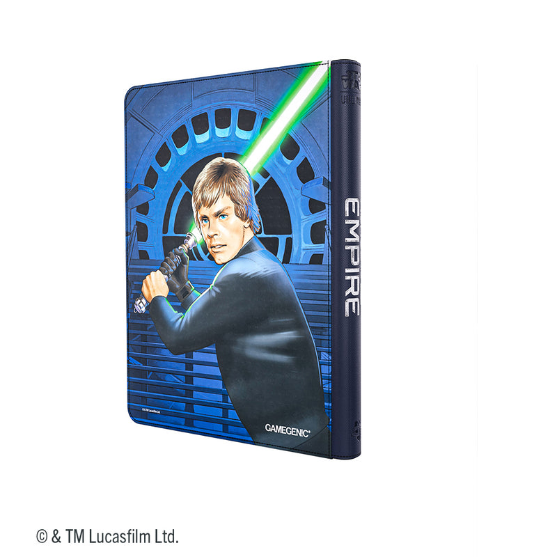 Star Wars: Unlimited Zip-Up Album 18-Pocket - Jedi Luke Skywalker & Emperor Palpatine