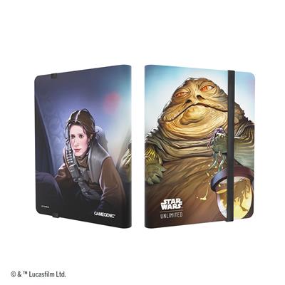Star Wars: Unlimited Casual Album 18-Pocket Leia Organa/Jabba the Hutt