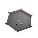 Gamegenic: Magnetic Hexagonal Dice Tray - Black/Gray
