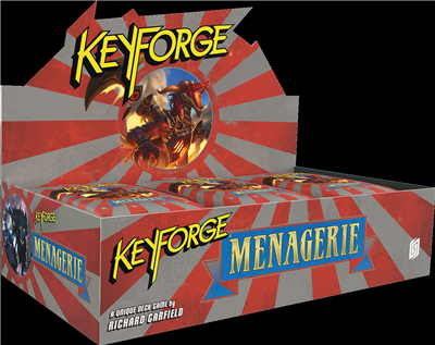 Keyforge: Menagerie Deck Display