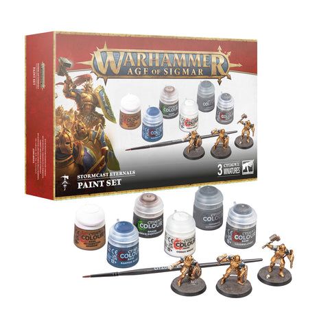 Age of Sigmar: Stormcast Eternals Paints Set 4E