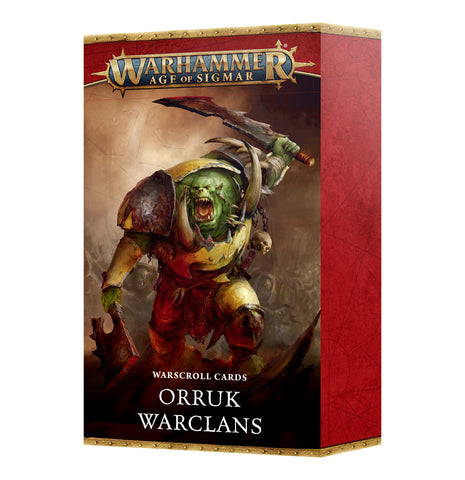 Warscroll Cards: Orruk Warclans 4E