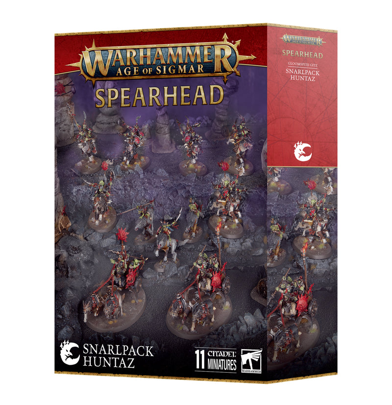Spearhead: Gloomspite Gitz - Snarlpack Huntaz Preorder (Available 09/27)