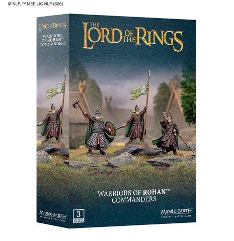 Middle-Earth Strategy Battle Game: Warriors of Rohan Commanders
