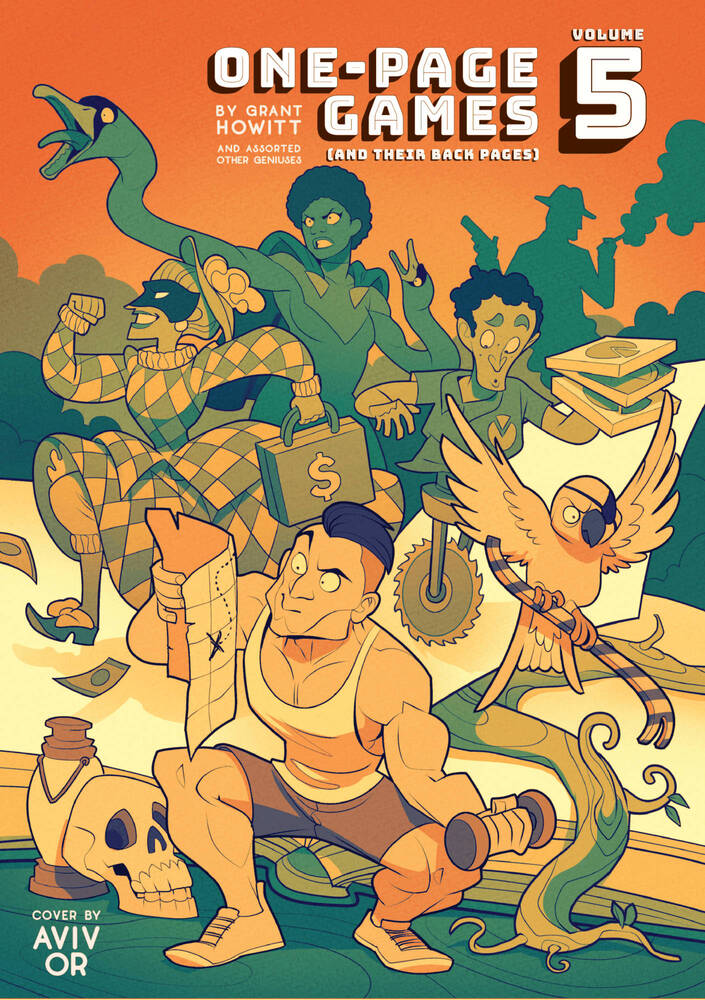 One Year of One-Page RPGs: Volume 5