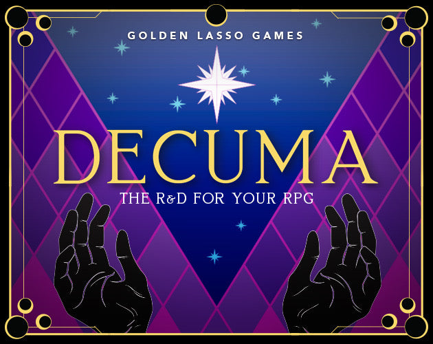 Decuma: The R&D for your RPG