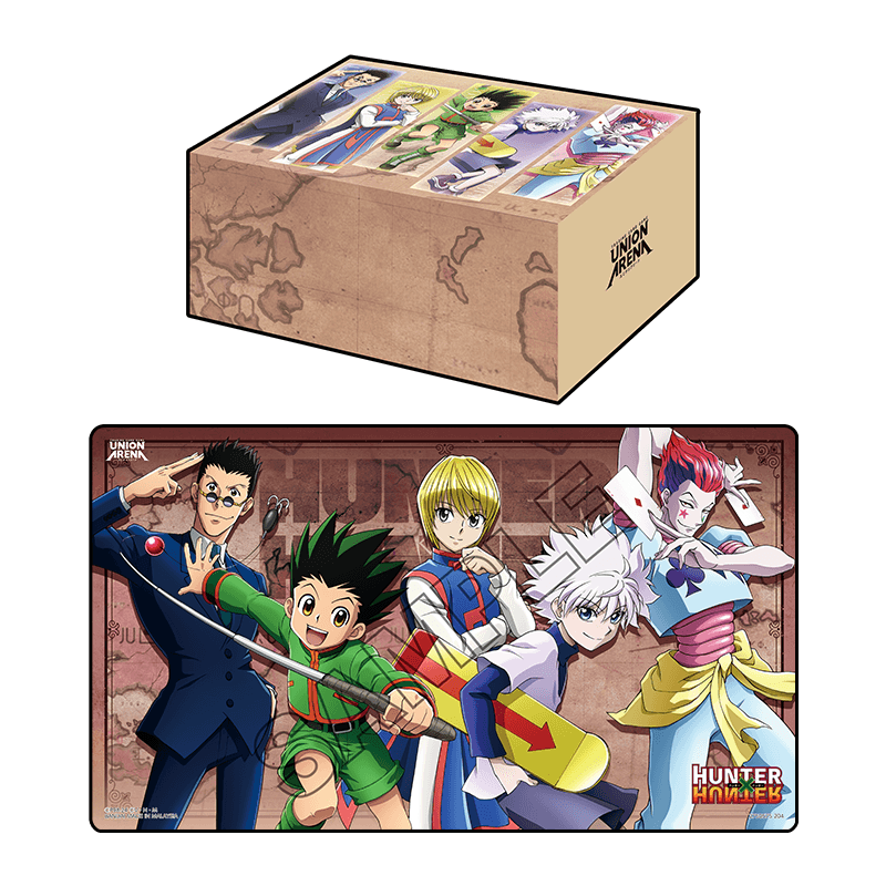 Union Arena: Playmat and Storage Box: Hunter X Hunter