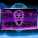 Swamp - Infinite Black Playmat - Retrowave