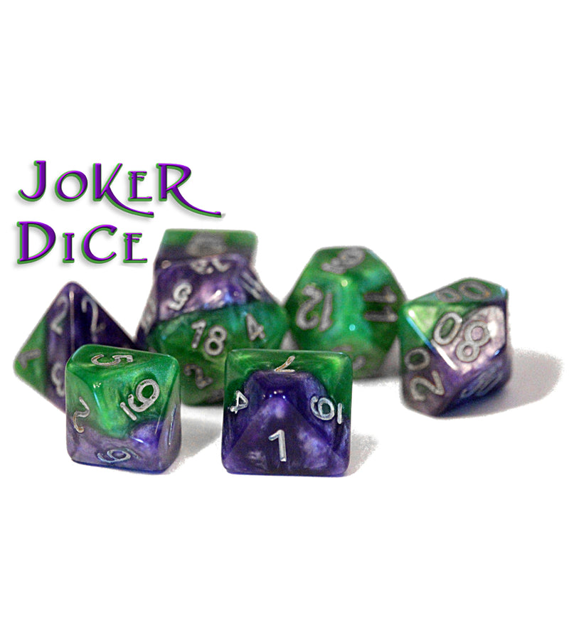 RPG 7 Dice Set: Halfsies Dice - 'Joker Dice'