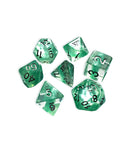 RPG 7 Dice Set: Neutron Dice - 'Mint Green'