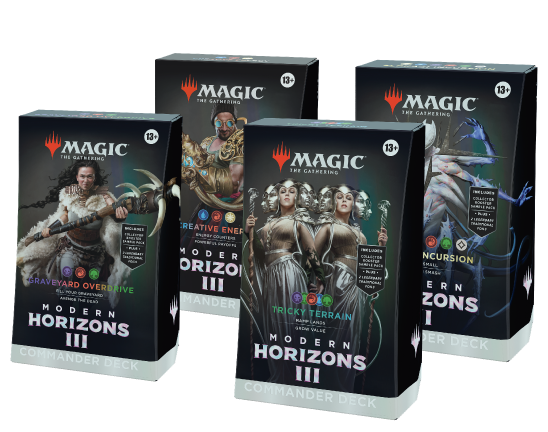 Modern Horizons 3 Preorder - All 4 Commander Decks (including Eldrazi Incursion!!)