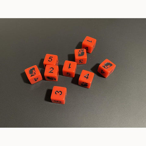 Cowboy Bebop RPG: Spike Spiegel Dice Set