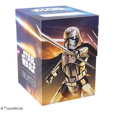 Star Wars Unlimited Deck Box: Soft Crate (Phasma/Storm Trooper)