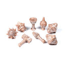 Polyhero Cleric 8 Dice Set in Radiant Rose