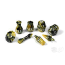 Polyhero Rogue 8 Dice Set in Slick Serpent