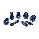 Polyhero Rogue 8 Dice Set in Midnight Blue