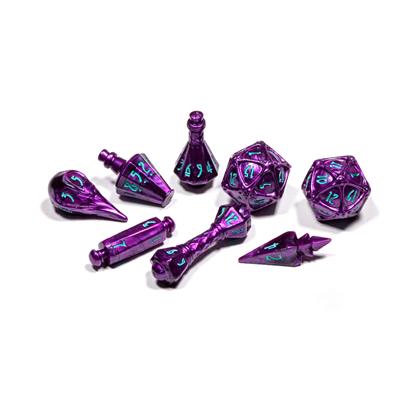 Polyhero Wizard 8 Dice Set in Wizardstone