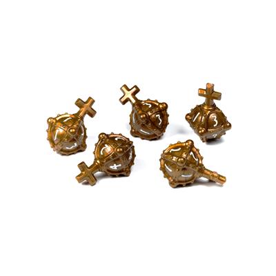 Polyhero Cleric 5d4 Hallowed Hand Grenades in Merciful Gold