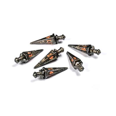 Polyhero Warrior 6d6 Swords Steel