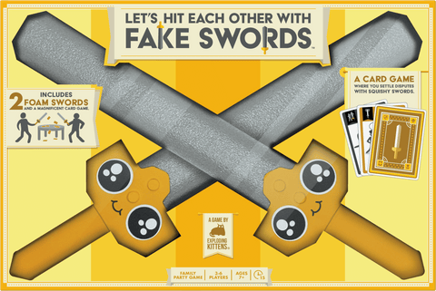 Let's Hit Each Other with Fake Swords