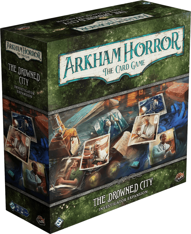 Arkham Horror - The Drowned City Investigator Expansion