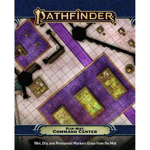 Pathfinder RPG (2E): Command Center Flip Mat