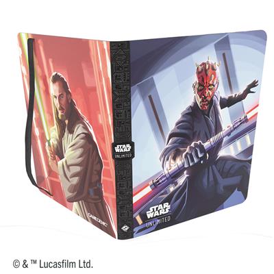 Star Wars: Unlimited Casual Album 18-Pocket Qui-Gon Jinn/Darth Maul