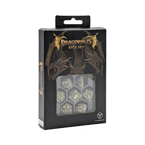 Dracopolis Dice Set: The Scandinavian Blackfang