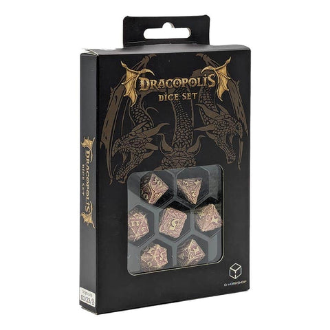 Dracopolis Dice Set: The Yucatan Featherwing