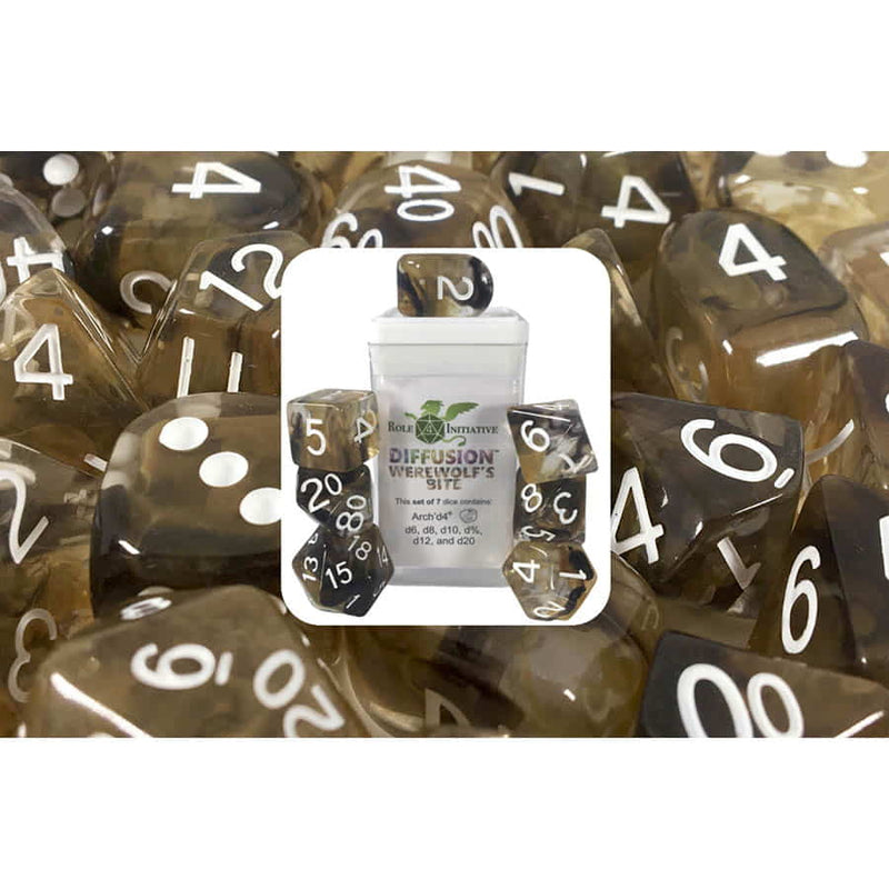 Dice Set (7) - Werewolf's Bite Arch'd4