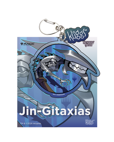 Gatherers Tavern - Jin-Gitaxias, Progress Tyrant Kliggs Keychain