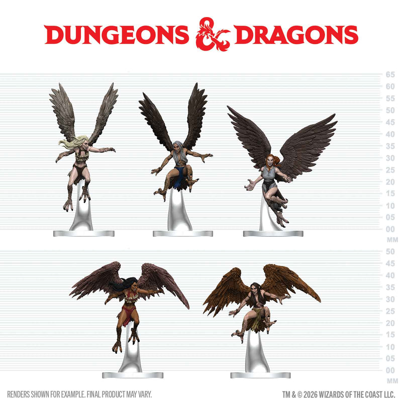 Icons of the Realms: Harpy Flock