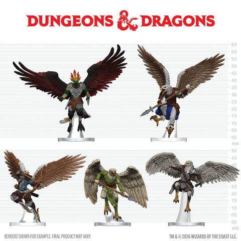 Icons of the Realms: Aarakocra Flock